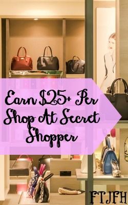 Learn How You Can Get Paid To Mystery Shop at Secret Shopper. Most Shops Pay $25 or More! Secret Shopper Jobs, Mystery Shopper Jobs, Secret Shopper, Mystery Shopping Jobs, Mystery Shop, Mystery Shopping Companies, Job From Home, Ninja Course, Hack My Life