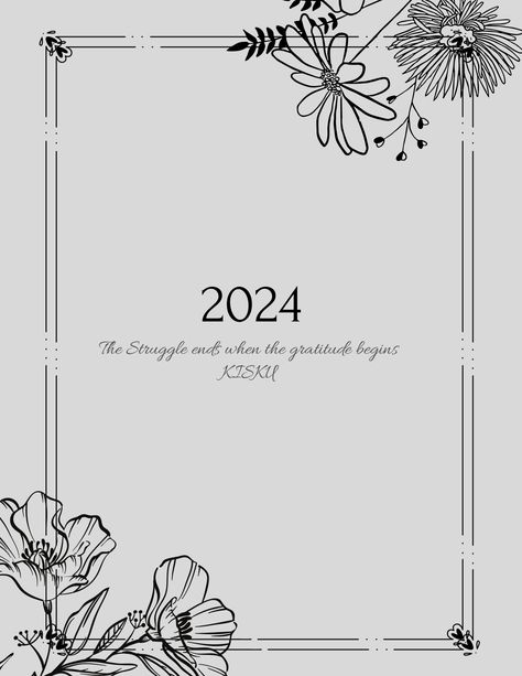 minimalistic diary cover design for 2024 2024 Diary Cover, 2024 Planner Cover, 2024 Cover Page, 2024 Journal Cover, 2024 Bullet Journal Cover, Business Planner Organization, Diary Cover Design, Grocery Planner, Scrapbook Themes