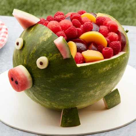 Watermelon Pig, Food Network, Watermelon, Fruit