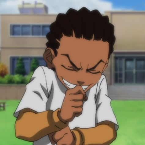 Boondocks Characters, Riley Freeman, Boondocks Cartoon, The Boondocks Cartoon, Boondocks Drawings, Sup Girl, The Boondocks, Rapper Art, Black Cartoon Characters