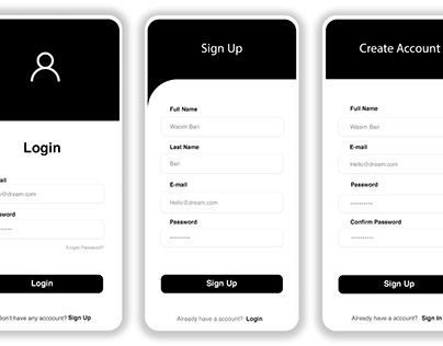 Check out new work on my @Behance profile: "Log & Sign In/out app design" http://be.net/gallery/108382591/Log-Sign-Inout-app-design Sign Up App Design, App Sign In Page, Log In App Design, App Log In, App Log In Page, Login Page Design Mobile, Log In Page Design, Log In Ui Design, Sign In Ui