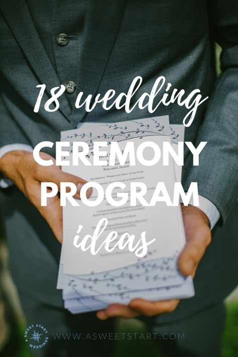 18 ceremony program ideas you might not have thought of. Photo by Greta Tucker Photography #weddingceremony #weddingprograms #weddingprogram #weddingceremonyideas Ceremony Program Ideas, Processional Wedding Songs, Wedding Ceremony Outline, Ceremony Outline, Wedding Ceremony Photography, Wedding Ceremony Programs Template, Ceremony Program Template, Wedding Processional, Diy Wedding Programs