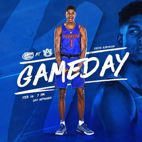 Basketball Gameday Graphics, Sport Banner Design, Basketball Layout, Basketball Social Media, Game Day Post, Sports Marketing Design, Sport Advertising, Sports Typography, Gameday Graphics