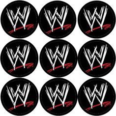 Wwe Cake Toppers Printable, Wwe Cupcakes, John Cena Birthday, Lucha Libre Party, Wrestling Birthday Parties, Wrestling Cake, Wrestling Birthday, Wrestling Party, Wwe Birthday Party