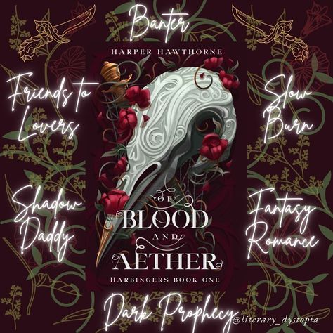 ✨ARC Review | Book Tour | G!veaway ✨ Of Blood and Aether by Harper Hawthorne - Book 1 in the Harbringer Series ✨Blurb in the comments✨ Let me start off by saying that I was captivated by page 1; this book is slow but you learn a lot. We are introduced to a lot of characters and I love the banter we witness in this story. The sexual tension between Kieran and Arken is *chef’s kiss* if you guys love a slow burn this is a good one. It’s slow but not too slow. With every encounter between the ... Book Tour, Slow Burn, Reading Journal, Silver Fox, Fantasy Books, Journal Ideas, Romance Books, Book Review, Book 1