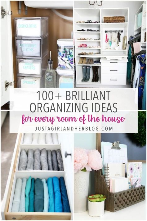 Home organization doesn't have to be overwhelming! Organize every room in your house with these practical and beautiful tips and tricks that will have your spaces tidy in no time! | #homeorganization #organizing #organized Abby Lawson, Home Organisation Tips, Home Organization Tips, Organisation Tips, Tidy House, Space Organization, Cleaning Wood Floors, Dollar Store Organizing, Small Space Organization