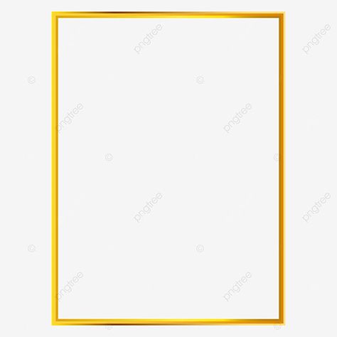 Border Frame, Frame Border, Gold Border, Classic Gold, Vector Icons, Gold Frame, Vector Art, Transparent Background, Clip Art