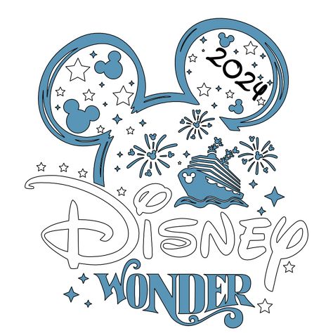 Disney Cruise Clipart, Disney Cruise Family, Mickey Drawing, Disney Cruise Door Decorations, Disney Cruise Fish Extender, Disney Cruises, Disney Cruise Door, Disney Wonder, Disney Buttons