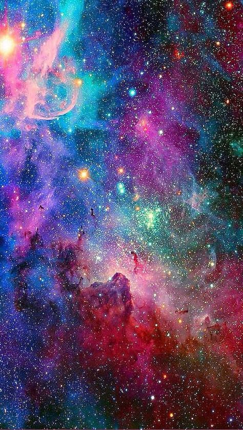 space The Sky, Planets, Wallpapers, Stars, Purple, Red, Blue