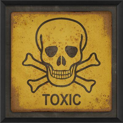 Toxic Sign, Black Craft, Vintage Tin Signs, Trunk Or Treat, Craft Paper, Pigment Ink, Sign Art, Haunted House, Hair Videos