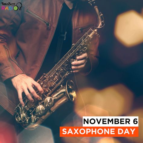 National Saxophone Day commemorates the birth of the woodwind’s inventor, Adolphe Sax, on November 6.  The saxophone is one of the main instruments in jazz music. Rock out to the great classic rock sounds or groove the night away with some classic Kenny G. #weirdday #helendoronenglish #teenbuzzradio #SaxophoneDay #saxophone #saxophonelove #saxophonejazz #jazz Jazz Saxophone, Clarinet Music, Saxophone Mouthpiece, Saxophone Music, Saxophone Players, Woodwind Instrument, Cello Music, Classical Musicians, Woodwind Instruments