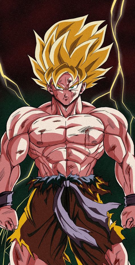 Crédito/Credit by: @MIKE20030722 on twitter Link (Visitar/visit) Goku Super Saiyan Wallpapers, Image Dbz, Gogeta And Vegito, Dragon Ball Wallpaper Iphone, Goku Wallpaper, Dragon Ball Painting, Dragon Ball Super Wallpapers, Dragon Ball Art Goku, Dragon Ball Super Artwork