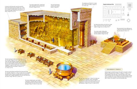 Esv Study Bible, Solomons Temple, Bible History, King Solomon, Biblical Studies, The Tabernacle, Bible Facts, Scripture Study, Bible Knowledge