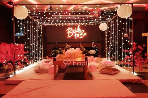 Surprise your soon to be bride with this terrace decoration. it's a perfect lighting decoration for your perfect bride ......!!! Terrace Seating, Terrace Decoration, Jungle Theme Decorations, Bride To Be Decorations, Sitting Arrangement, Bridal Shower Balloons, Terrace Decor, Lighting Decoration, Metallic Balloons