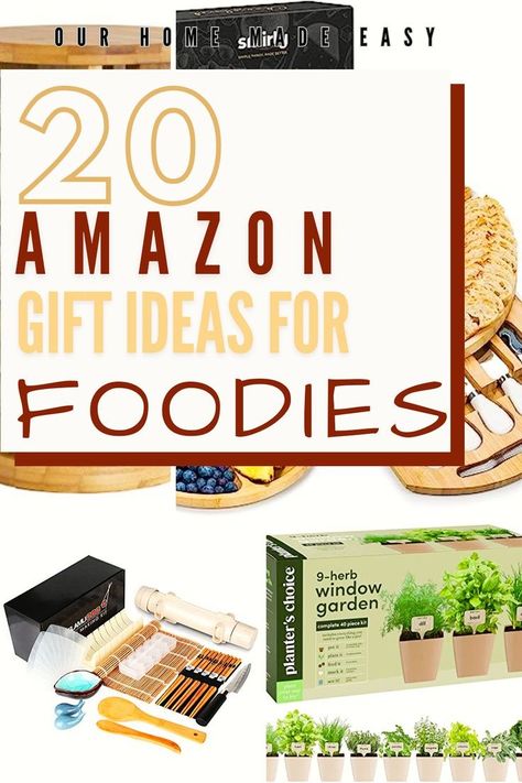 Don't let the panic of missing that perfect gift for your foodie friends take over! Here are 20 fantastic last-minute foodie gift ideas from Amazon, ranging from easy and practical to unique and indulgent. From kitchen must-haves to delicious foodie treats, we've got you covered in this Christmas, holiday, and foodie gift guide! Gift Ideas For Foodies, Foodie Gift Ideas, Herb Window, Window Herb Garden, Meat Shredder, Cuisinart Ice Cream Maker, Cuisinart Ice Cream, Favorite Christmas Recipes, Fun Christmas Crafts