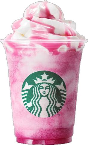 Starbucks Photography, Frappuccino Flavors, Starbucks Drink Menu, Starbucks Japan, Butterfly Pea Tea, Sweet Treats Desserts, Starbucks Frappuccino, Starbucks Drinks Recipes, Cute Food Drawings