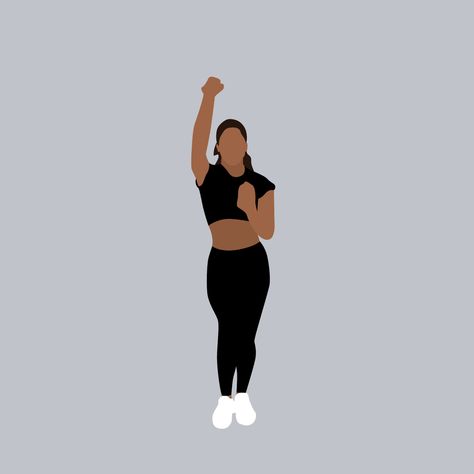 via GIPHY Workout Animation, Fitness Animation, Exercise Gif, Fitness Gif, Cheerleader Dance, Womens History, Animation Illustration, Women's History, Gif Animation