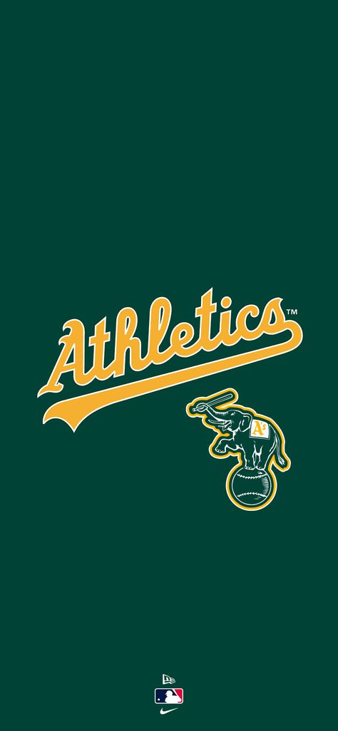 Mlb Wallpaper, Oakland A’s, Mlb Players, Wallpaper Images, Oakland Athletics, Pics Art, Sports Logo, Sports Team, Team Logo