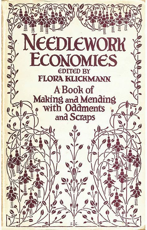 The Project Gutenberg eBook of Needlework Economies, edited by Flora Klickmann. Vintage Needlework, Quilts Patterns, Project Gutenberg, Cabin Quilt, Embroidery Book, Needlework Embroidery, Sewing Book, Embroidery Motifs, Vintage Inspiration