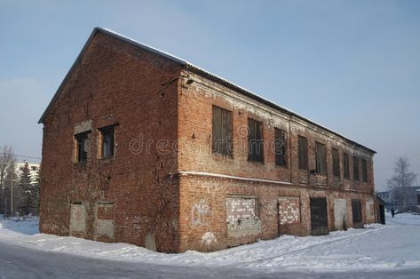 Old warehouse. Old empty abandoned red brick warehouse , #Affiliate, #empty, #warehouse, #abandoned, #brick, #red #ad Warehouse Exterior, Brick Warehouse, Scary Dark, Abandoned Warehouse, Engine House, Warehouse Home, Factory Architecture, Old Abandoned Houses, Old Warehouse