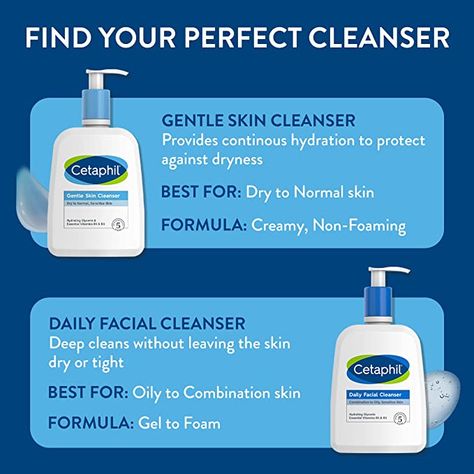 Cetaphil Face Wash, Daily Facial Cleanser for Sensitive, Combination to Oily Skin, NEW 20 oz, Gentle Foaming, Soap Free, Hypoallergenic Cetaphil Face Wash, Cetaphil Gentle Skin Cleanser, Hydrating Face Wash, Exfoliating Face Wash, Cleanser For Sensitive Skin, Daily Facial Cleanser, Gentle Skin Cleanser, Skin Cleanser, Smooth Skin Texture