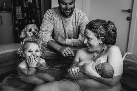 This adorable moment of a sister meeting her new sibling was an honorable mention. Birth Photography Homebirth, Raw Birth, Home Birth Photography, Mother Feeding, Birth Photos, Water Birth, New Sibling, Birth Photographer, Child Loss