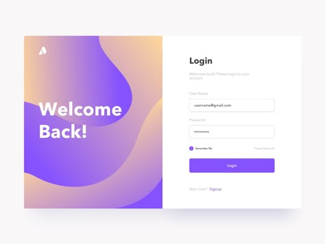 Login Page Ui, Log In Ui, Vintage Web Design, Webpage Design Layout, Mockup Design Ideas, Desain Ux, Login Ui, Login Page Design, Login Design