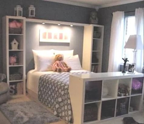 Organize A Small Bedroom, Small Bedroom Decor Ideas, Small Bedroom Organization, Creative Bedroom, Small Bedroom Decor, Small Room Design, Chic Bedroom, Small Room Bedroom, Organization Bedroom