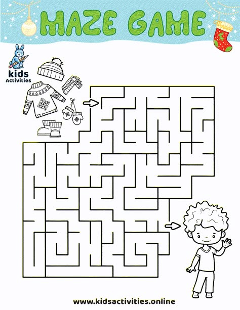 Free New Year 2024 Maze Printable Pdf ⋆ Kids Activities Maze Puzzles For Kids Free Printables, Preschool Maze, Mazes For Kids Free Printable, Maze Preschool, Maze Worksheets For Kids, Free Printable Mazes For Kids, Free Printable Mazes, Maze Printable, Mazes For Kids Printable