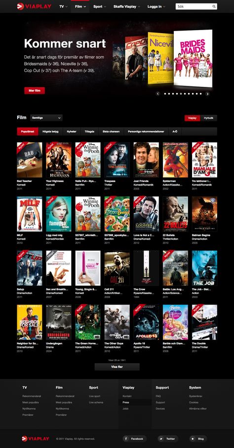 Viaplay Film Movie Date Outfits, Unique Website Design, Netflix Horror, Coffee Infographic, Nature Fashion, Life Hacks Websites, Tv Design, Web Ui Design, Webpage Design