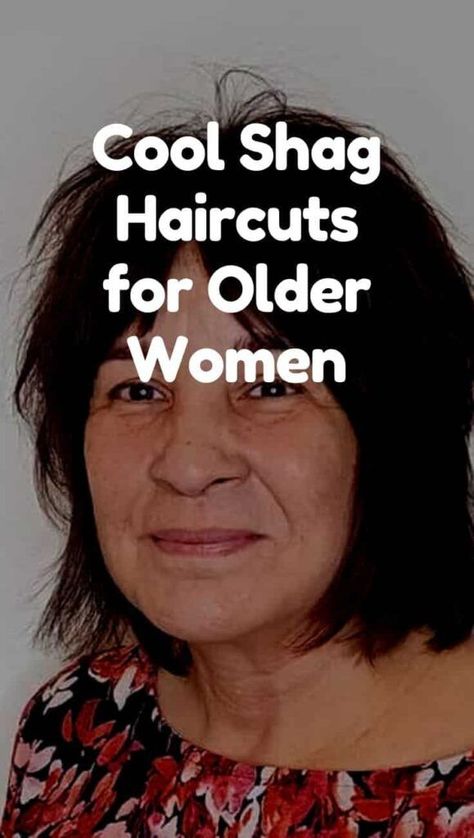 Shag Bob Haircut, Medium Shaggy Hairstyles, Short Shaggy Haircuts, Medium Shag Haircuts, Haircuts For Older Women, Short Shag Haircuts, Women Short Hair, Shaggy Short Hair, Short Shag Hairstyles