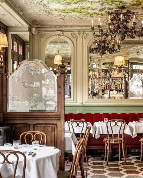 10 Of The Best Bistros In Paris (2024 Edition) | URBAN LIST GLOBAL Parisian Bistro Dining Room, Classic French Bistro Interior, Parisian Bistro Interior, Bistro Bar Design, French Bistro Aesthetic, French Bistro Interior, French Restaurant Aesthetic, Bistro Aesthetic, French Bistro Restaurant