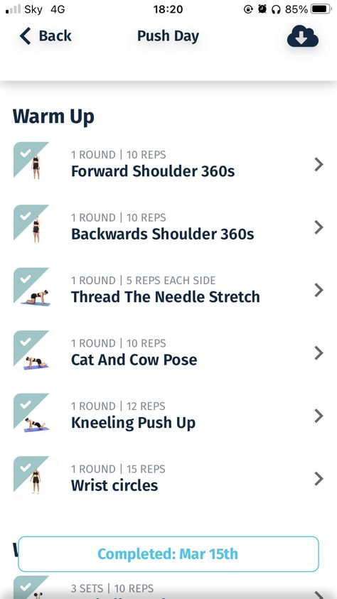 Push Day Warm Up, Work Out Plan, Pull Day, Needle Stretches, Push Day, Full Body Stretch, Cow Pose, Workout Stuff, Body Stretch