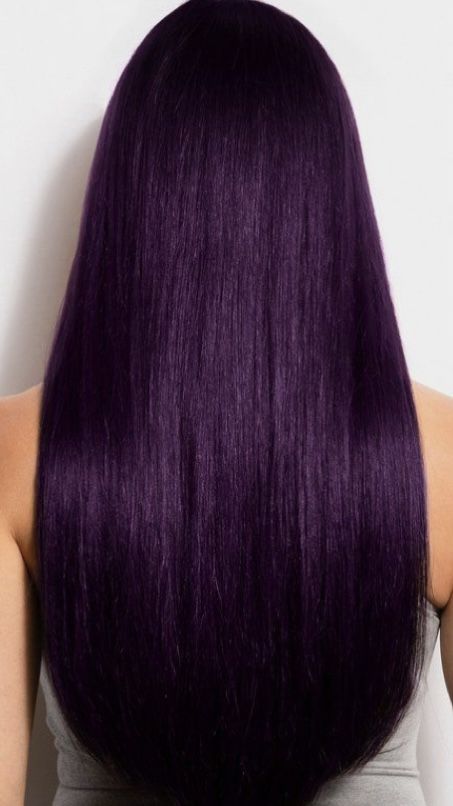 Eggplant Colored Hair, Dark Violet Hair, Deep Purple Hair, Violet Hair Colors, Hair Color Plum, Dark Purple Hair, Plum Hair, Red Hair Inspo, Wine Hair