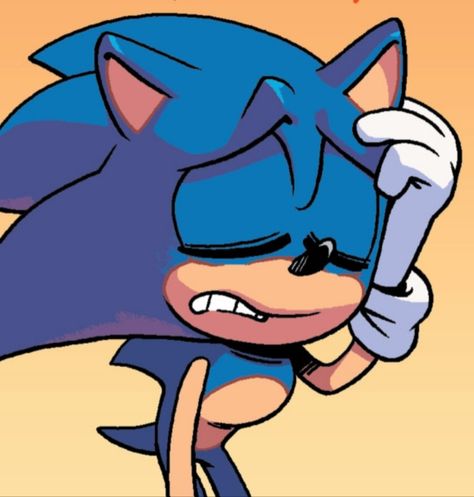 Sonic The Hedgehog Idw, Sonic Pfp, How To Draw Sonic, Sonamy Comic, Speed Of Sound, Sonic Funny, Sonic 3, Blue Hedgehog, Sonic Franchise