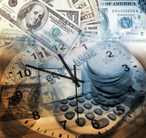 Time is money. American currency, clock and calculator #Sponsored , #PAID, #Affiliate, #money, #calculator, #clock, #Time Usa Currency Dollar, Time Is Money, Business Card Branding, Close Up, Business Cards, Money, Clock, Logo Design, Branding