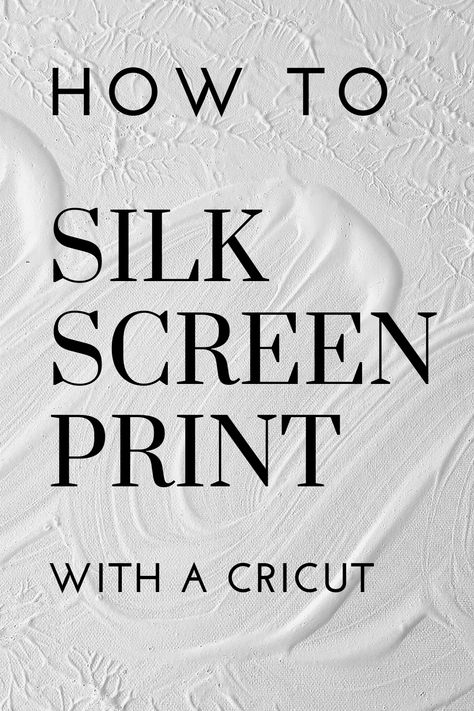 How to silk screen print with a Cricut - Good Morning Chaos How To Silk Screen At Home, Cricut Screen Printing, Cricut Purse, Cricut Projects Ideas, Diy Silk Screen, Silk Screen Printing Diy, Screen Printing Projects, Album Pictures, Diy Projects For The Home