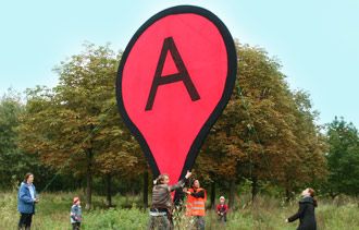 Geeky Art, Map Marker, Physical Space, Pin Map, Google Earth, Back To Nature, Public Art, Google Maps, Peru