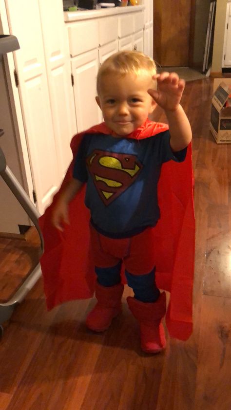 Toddler Superman Costume, Superhero Diy, Superman Costume, Superman Costumes, Baby Superhero, Fall Festivities, Toddler Costumes, Costume Diy, Halloween 2019