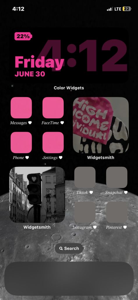 Phone Astethic, Wigitsmith Ideas, Home Screen Widget Ideas, Baddie Phone Layout, Wallpaper Iphone Ideas, Phone Apps Iphone, Pretty Wallpaper Ipad, Images Hello Kitty, Ipad Essentials