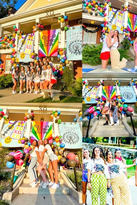 Palooza Bid Day Theme, Sorority Themes, Recruitment Themes, Recruitment Ideas, Bid Day Themes, Bid Day, Sorority, Missouri, Lily Pulitzer Dress