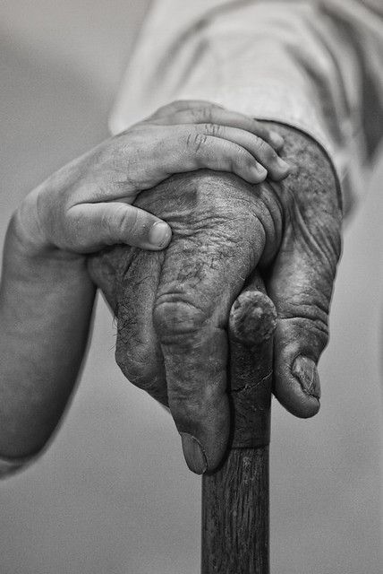 Let me help B&W (Wining photo) | Hussain Khalaf 32 Manama - … | Flickr Theme Carnaval, Person Photography, Hand Photography, Old Person, Old Hands, Black And White Portraits, Walking Stick, Black White Photos, Photography Projects