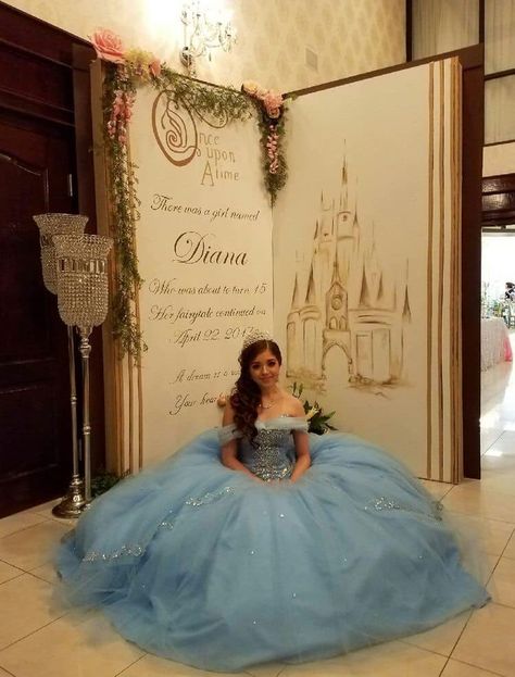 Fairytale Quinceanera, Fairytale Quince, Sweet 16 Cinderella Theme, Cinderella Quince, Cinderella Quinceanera Themes, Cinderella Sweet 16, Cinderella Quinceanera, Quince Themes, Cinderella Theme