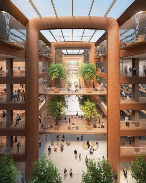 Ahm House, Mud Architecture, Apple Office, Tim Cook, Interior Design London, Side Return, Battersea Power Station, Foster Partners, Industrial Buildings