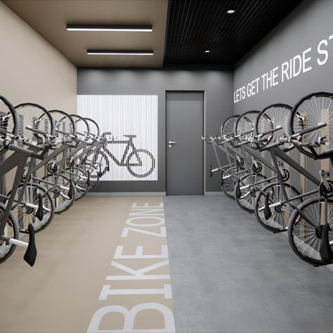 At TDG, we're committed to delivering value to residential developments. Our latest multi-family project showcases our dedication by incorporating branding and design elements throughout—even in the often-underestimated bike room.

Stay tuned for ongoing project updates as we continue to reimagine the living standards of the residents.

#multifamily #residentialdesign #branding #design #residents #impact #realestate #interiordesign #usa
Activate to view larger image, Bike Room Design, Bike Parking Design, Bike Storage Design, Bike Room, Bicycle Storage, Bicycle Shop, Architecture Collage, Bike Store, Bicycle Parking