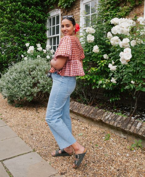 Happy launch day @tillybuttons ✨ Meet ‘Nell’ the latest pattern from my pals at TATB and I might be biased because they used my fabric on the pattern envelope but I think it’s their best yet! A more modest take on ‘that’ Ganni tie front top but for those of us trying to keep the girls away, it features clever hidden poppers. Oh and don’t get me started on the sleeves! I made this in two colours of my grid print which is currently on a boat making its way to me (slowly) right now along wi... Grid Print, Tie Front Top, On A Boat, Front Tie Top, Fashion Inspiration, Things To Think About, Right Now, Envelope, Product Launch