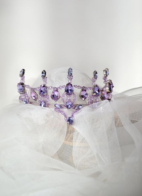 Lilac Fairy Tiara, Violet tiara, Ballet tiara for Sleeping beauty, Ballet headpiece, Purple ballet crown, Medora, Le Corsaire, Odalisque Stage Accessories, Ballet Crowns, Fairy Tiara, Lilac Fairy, Sleeping Beauty Ballet, Elf Jewelry, Ballet Tiaras, Fairy Headpiece, Ballet Headpieces