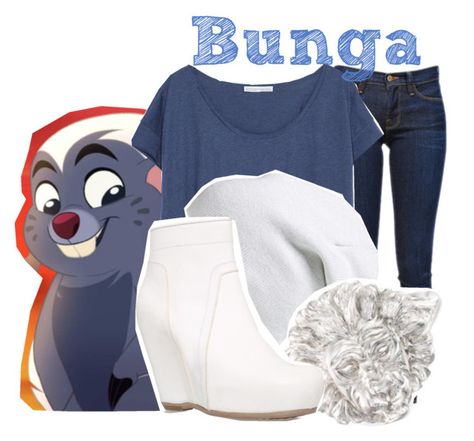 "Bunga from the Lion Guard" by god-girl ❤ liked on Polyvore featuring Frame Denim, Zara, Phase 3, Ross-Simons, Rick Owens, disney and lionguard The Lion Guard, Gods Girl, Lion Guard, Family Costumes, Inspired Fashion, Inspired Outfits, The Lion, Frame Denim, Lion King