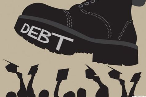 5 College Debt Myths You Can't Afford to Believe Clear Debt, College Debt, Medical Debt, College Tuition, Debt Collection, Financial Help, Student Loan Debt, Student Debt, State College