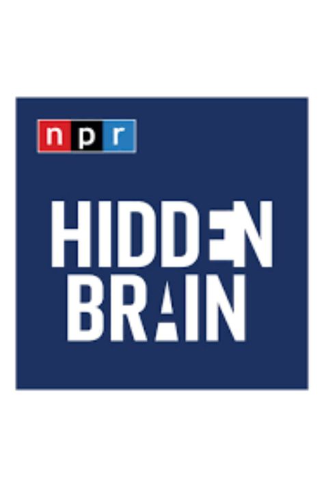 "Hidden Brain explores the unconscious patterns that drive human behavior and questions that lie at the heart of our complex and changing world" Recommended podcast. Educational. Meaningful. Positive. Great listen. NPR podcast. Add to your list, must-listen. Pin Logo, Human Behavior, Art Logo, Allianz Logo, Storytelling, Podcast, Brain, Drive, Education